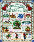 Click for more details of 12 Days of Christmas (cross stitch) by Design Works