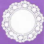 Click for more details of 4 Inch Round White Doilies (paper) by Wilton