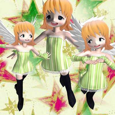 Click for more details of 7 Happy Angels (digital downloads) by DawnsDesigns