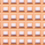 Click for more details of 7 Mesh Plastic Canvas Peach (fabric) by Darice