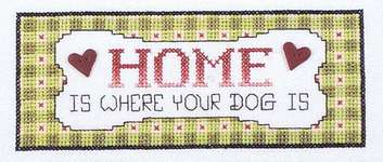 Click for more details of A New Leash on Life (cross stitch) by Stoney Creek