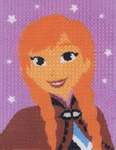 Click for more details of Anna (long-stitch) by Disney by Vervaco