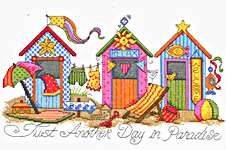 Click for more details of Another Day in Paradise (cross stitch) by Imaginating