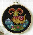 Click for more details of Aries (cross stitch) by Satsuma Street