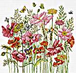 Click for more details of August Bouquet (cross stitch) by Luca - S