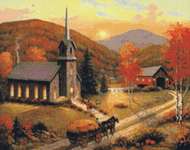 Click for more details of Autumn in Vermont (cross stitch) by Kustom Krafts