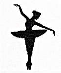 ballet jete silhouette