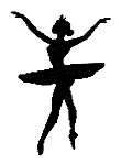 Click for more details of Ballet Silhouette 3 (cross stitch) by Lanarte