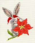 Click for more details of Bebunni - Poinsettia (cross stitch) by Bothy Threads