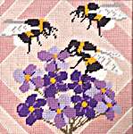 Click for more details of Bee Garden (tapestry) by Anchor