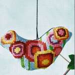Click for more details of Bird with Rings (cross stitch) by Permin of Copenhagen