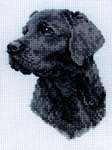 Click for more details of Black Labrador (cross stitch) by Anchor