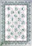 Click for more details of Bordered Alphabet (cross stitch) by Thea Gouverneur