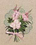 Click for more details of Bouquet of Tenderness (ribbon embroidery) by Riolis