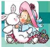 Click for more details of Bunny Kisses (stamps) by Penny Black