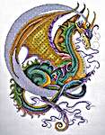 Click for more details of Celestial Dragon (cross stitch) by Design Works