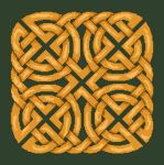 Click for more details of Celtic Cushion (cross stitch) by Anne Peden
