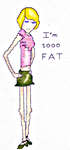 Click for more details of Charlotte - So Fat (cross stitch) by Anne Peden