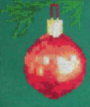 Click for more details of Christmas Bauble (cross stitch) by Anne Peden