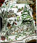 Click for more details of Christmas Village Afghan (cross stitch) by Stoney Creek