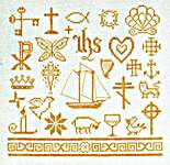 Click for more details of Christmons Motif Sampler (cross stitch) by Erica Michaels