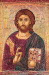 Click for more details of Christus Pantokrator (cross stitch) by Thea Gouverneur