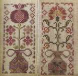 Click for more details of Climbing the Trellis (cross stitch) by Blackbird Designs