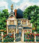 Click for more details of Country House (cross stitch) by Andriana