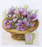 Click for more details of Crocus Flowers (cross stitch) by Marjolein Bastin