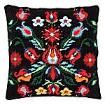 Click for more details of Cushion: Folklore III (tapestry) by Vervaco