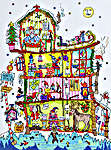 Click for more details of Cut Thru' North Pole House (cross stitch) by Bothy Threads