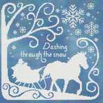 Click for more details of Dashing Through the Snow (cross stitch) by Stoney Creek