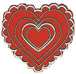 Click for more details of Dazzles Red Valentine Stickers (adhesives) by Hot Off The Press Inc