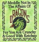Click for more details of Dragon Affairs (cross stitch) by Glendon Place