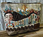 Click for more details of Dreaming Frida (cross stitch) by Barbara Ana Designs