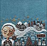Click for more details of Dreaming Miss Claus (cross stitch) by Barbara Ana Designs
