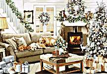 Click for more details of Dreaming of a White Christmas (cross stitch) by Luca - S