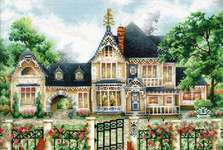 Click for more details of English Manor (cross stitch) by Andriana