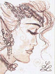 Click for more details of Fae Face (cross stitch) by Passione Ricamo
