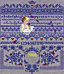 Click for more details of Fallen Roses (cross stitch) by Lavender & Lace