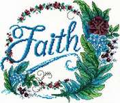 Click for more details of Feathered Faith (cross stitch) by Imaginating