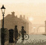 Click for more details of First Post (cross stitch) by Phil Smith