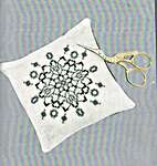 Click for more details of Flowers Pincushion (cross stitch) by Permin of Copenhagen