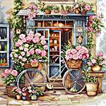 Click for more details of Flowers Shop (cross stitch) by Luca - S