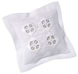 Click for more details of Four Diamonds Pin Cushion (hardanger) by Permin of Copenhagen