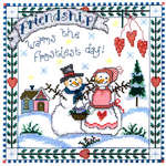 Click for more details of Frosty Friendship (cross stitch) by Imaginating