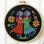 Click for more details of Gemini (cross stitch) by Satsuma Street