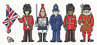 Click for more details of God Save the King (cross stitch) by Bothy Threads