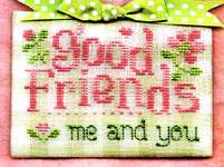 Click for more details of Good Friends (cross stitch) by Sue Hillis Designs