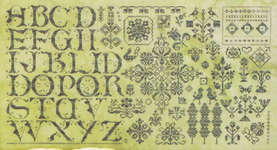 Click for more details of Green on Green  (cross stitch) by Rosewood Manor